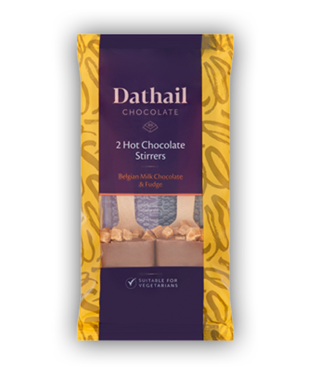 Dathail Belgian Hot Chocolate & Fudge Stirrers