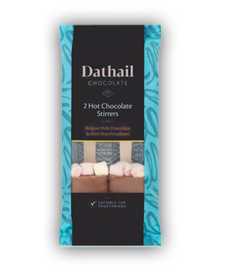 Dathail Belgian Hot Chocolate & Mini Marshmallow Stirrers